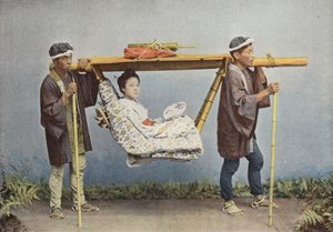 Kago, rejsestol fra Japan af European Photographer